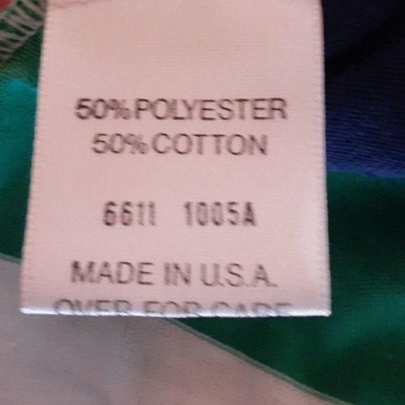 90s Vintage women's Bobbie Brooks‎ Striped Button Up Top size medium - Picture 5 of 6